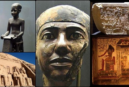imhotep kiến trúc sư đầu tiên của nhân loại
