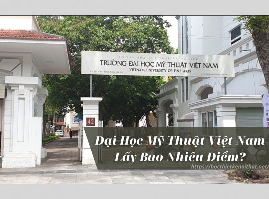 Đại Học Mỹ Thuật Việt Nam Lấy Bao Nhiêu Điểm?